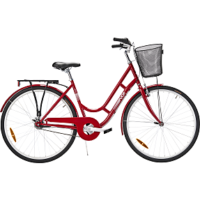 igennem Stavning Vind PUCH Vista Dame cykel 7 gear 28" 2023 - rød | Køb på Bilka.dk!