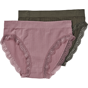 VRS dame 2-pak taitrusse str. XL/2XL - lyserød/grøn
