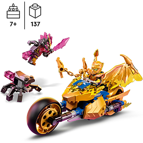 Forstærke Bemærkelsesværdig Visne LEGO® NINJAGO® Jays gyldne drage-motorcykel 71768 | Køb online på br.dk!