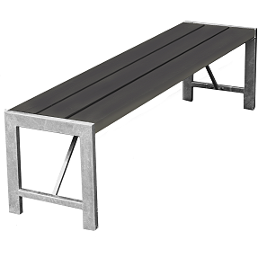 HORTUS bænk 180 cm - nonwood