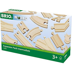 BRIO 33402 Skinnesæt, 16 dele