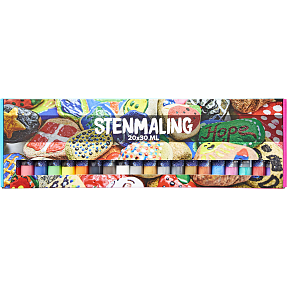 Stenmaling 20x30ml