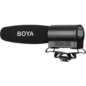 Boya BY-DMR7 Shotgun kamera-mikrofon.