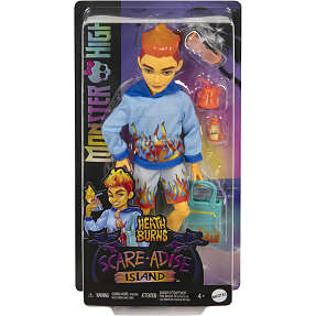 Monster High Scare-adise Island Heath Burns dukke