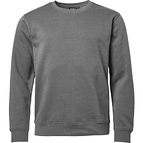 VRS herre sweatshirt str. L - mørkegrå