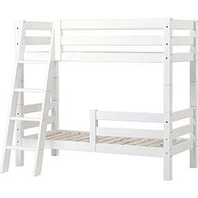 Hoppekids ECO Luxury køjeseng med sengehest og skrå stige 70x160 cm