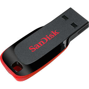 antydning Pounding Presenter SanDisk usb 2.0 blade 128GB - sort | Køb på Bilka.dk!