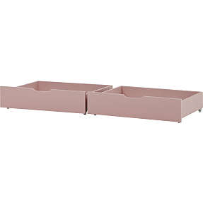 DRAWERS FOR 70 X 160, PALE ROSE