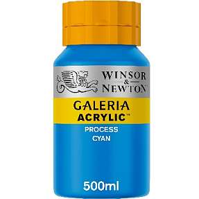 Galeria akrylmaling 500 ml - Process Cyan