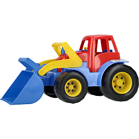 Dantoy traktor med grab