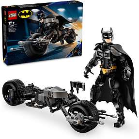 LEGO DC Batman: Byg selv-figur af Batman og Batpod-motorcyklen 76273