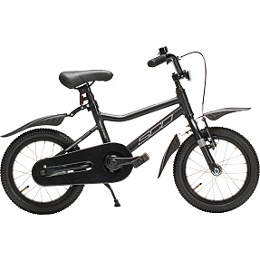 SCO Extreme børnecykel 1 gear 14" 2025 - sort