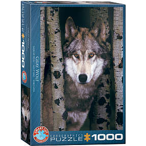 Puslespil Gray Wolf - 1000 brikker