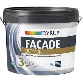 Dyrup facade silomur 4,5 liter - hvid