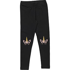 VRS børne leggings str. 128 - sort