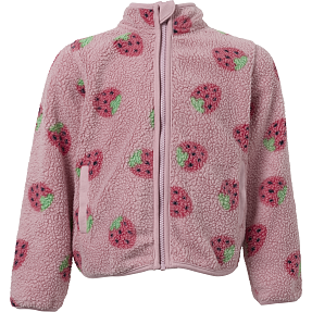 VRS børne fleece str. 134/140 - pink