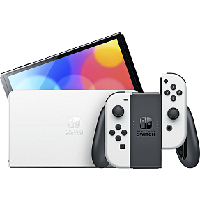 Nintendo Switch OLED Konsol - Hvid