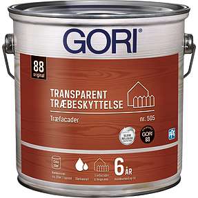 Gori 505 transparent træbeskyttelse 2,5 liter - trykimp. grøn