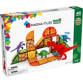 MAGNA-TILES Dino magnetisk byggesæt 40 dele