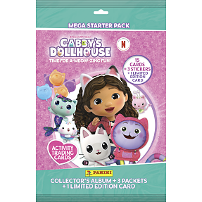 Gabby's Dollhouse samlekort mega starter pack