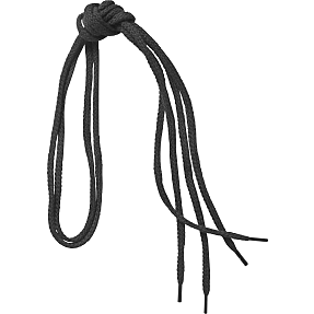 Snørebånd 100 cm - sort