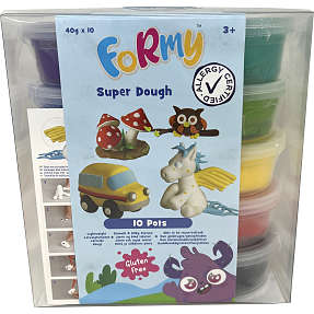 Formy Super Dough 10 Pots Set