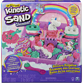 Kinetic Sand - Regnbue enhjørning legesæt