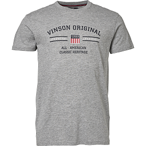 Vinson herre T-shirt str. L - grå