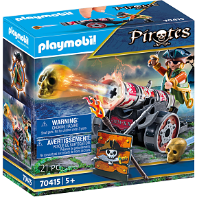 Playmobil Pirat med kanon 70415
