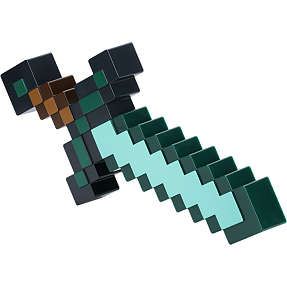 Minecraft Diamond sværd lampe - grøn