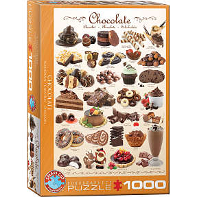 Puslespil Chocolate - 1000 brikker