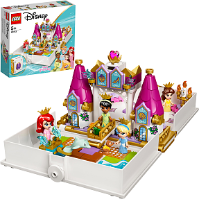 LEGO® Disney Ariel, Belle, Askepot og Tianas bog-eventyr 43193