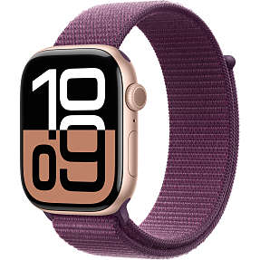 Apple Watch S10 GPS 46 mm - Rose Gold Aluminium Sport Loop