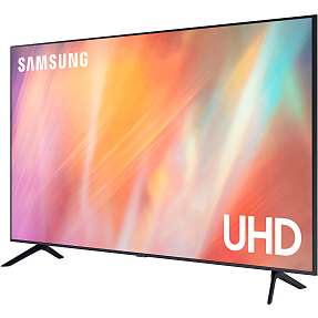 Samsung 75" UHD TV UE75AU7105 inkl. HW-B440 soundbar | Køb på .dk!