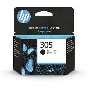 HP 305 Black Original Ink Cartridge printerblæk