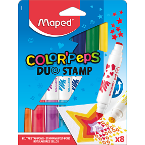 Maped Color'Peps Duo stempeltusser - 8 stk.