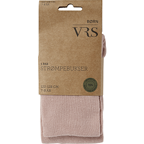 VRS børne strømpebukser str. 7-8 år - rosa