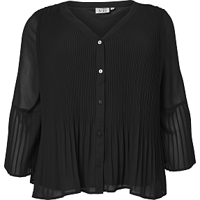 VRS dame bluse str. 48 - sort