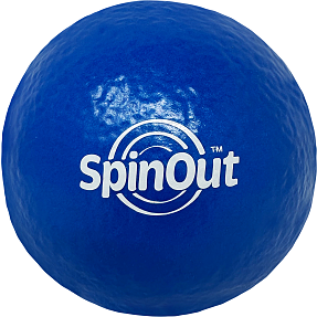 SpinOut høvdingebold 14 cm – blå