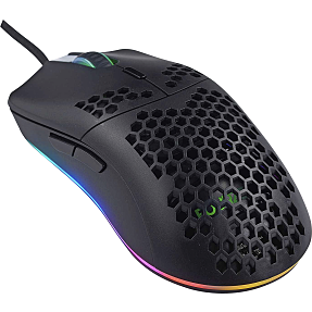 Fourze GM800 Gaming Mouse RGB - Jet Black