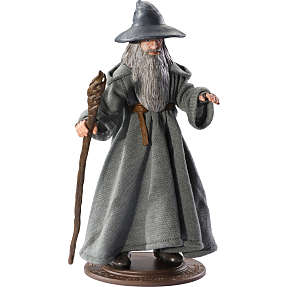 The Noble Collection Ringenes Herre bøjelig figur - Gandalf