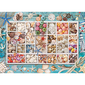 Puslespil Seashell Collection - 1000 brikker