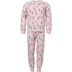 VRS børne pyjamas str. 86/92 - pink