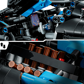 Politisk Søgemaskine markedsføring anmodning LEGO® Technic Bugatti Bolide Agile Blue 42162 | Køb på Bilka.dk!