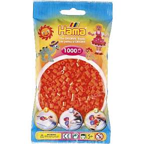 Hama Midi perler 1000 stk. - orange
