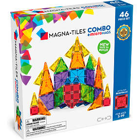 Magna-tiles magnetisk byggesæt 46 dele