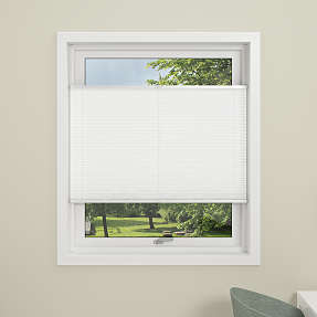 DEBEL Flex Plisségardin 90 x 130 cm - hvid