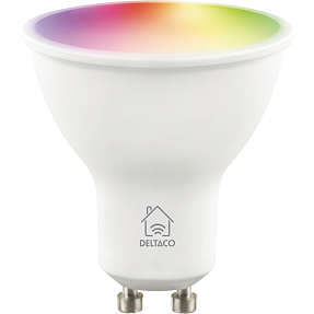 Deltaco LED pære 4,7W - smart lys