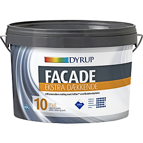 Dyrup facade 2,25 liter - hvid