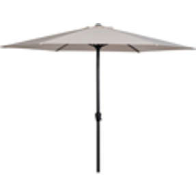 Orlando parasol - Sort/sandy grey